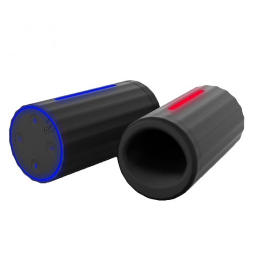 Черный мастурбатор Heeating Vibrating Stroker с функцией нагрева - Dream Toys - в Абакане купить с доставкой