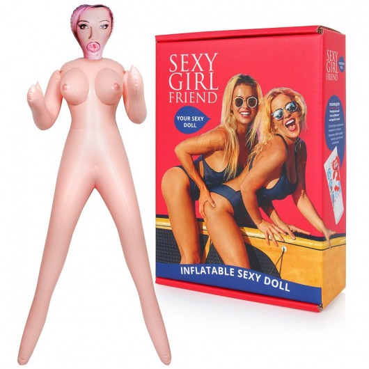 Надувная секс-кукла  Анджелина - Bior toys - в Абакане купить с доставкой
