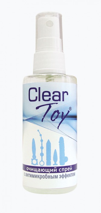 Очищающий спрей Clear Toy с антимикробным эффектом - 100 мл. - Биоритм - купить с доставкой в Абакане