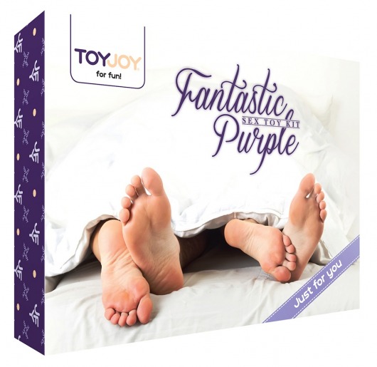 Эротический набор FANTASTIC PURPLE SEX TOY KIT - Toy Joy - купить с доставкой в Абакане