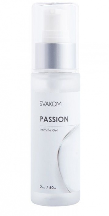 Смазка на водной основе Passion Intimate Gel - 60 мл. - Svakom - купить с доставкой в Абакане