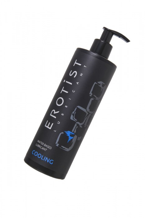 Лубрикант на водной основе Erotist Cooling с охлаждающим эффектом - 400 мл. - Erotist Lubricants - купить с доставкой в Абакане