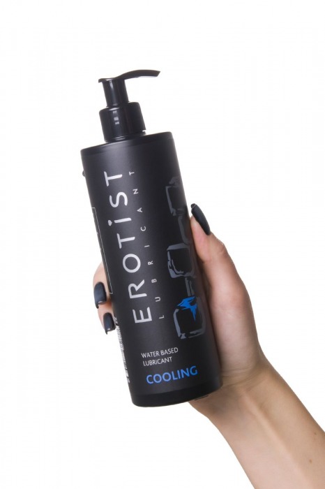 Лубрикант на водной основе Erotist Cooling с охлаждающим эффектом - 400 мл. - Erotist Lubricants - купить с доставкой в Абакане