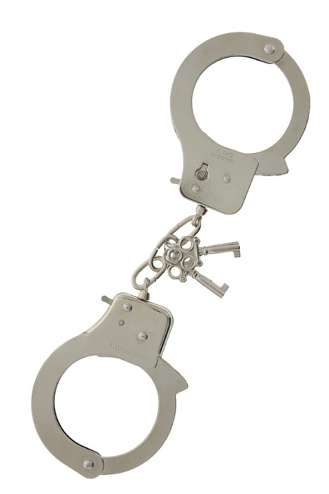 Металлические наручники с ключиками - Tonga - купить с доставкой в Абакане