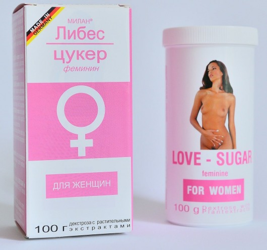 Сахар любви для женщин Liebes-Zucker-Feminin - 100 гр. - Milan Arzneimittel GmbH - купить с доставкой в Абакане
