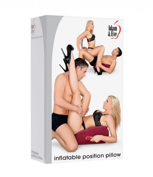Надувная секс-подушка с ручками Inflatable Position Pillow - Adam & Eve - купить с доставкой в Абакане