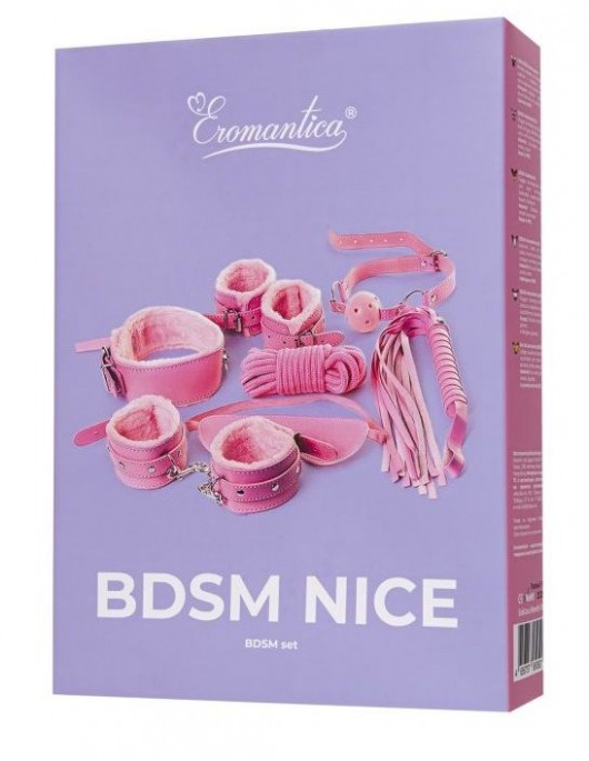 Набор для ролевых игр BDSM Nice - Eromantica - купить с доставкой в Абакане