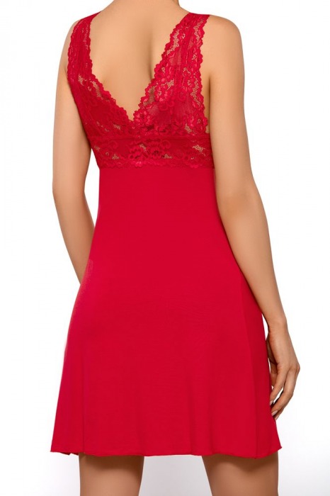 Соблазнительная сорочка Bona с кружевным лифом - Nipplex купить с доставкой