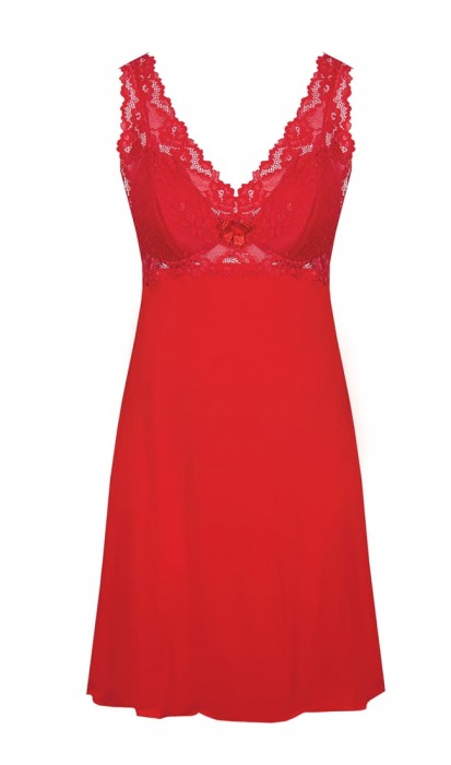 Соблазнительная сорочка Bona с кружевным лифом - Nipplex купить с доставкой