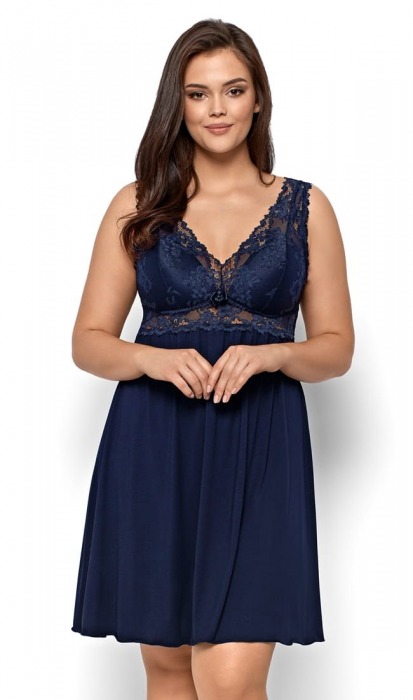 Соблазнительная сорочка Bona с кружевным лифом - Nipplex купить с доставкой