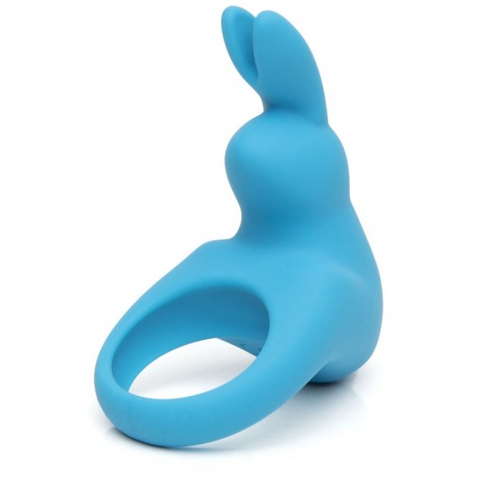 Голубое эрекционное виброкольцо Happy Rabbit Rechargeable Rabbit Cock Ring - Happy Rabbit - в Абакане купить с доставкой
