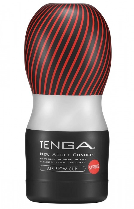 Мастурбатор Air Flow Cup Strong - Tenga - в Абакане купить с доставкой