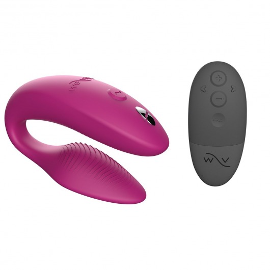 Розовый вибратор для пар We-Vibe Sync 2 - We-vibe