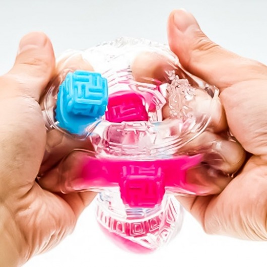 Мастурбатор Tenga Bobble Crazy Cubes - Tenga - в Абакане купить с доставкой