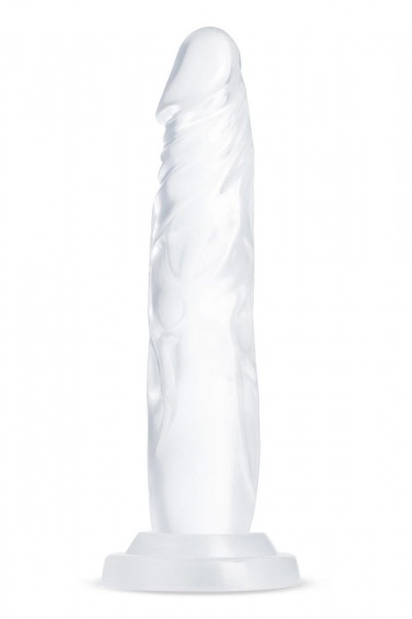 Прозрачный фаллоимитатор-реалистик Crystal - 19 см. - Blush Novelties