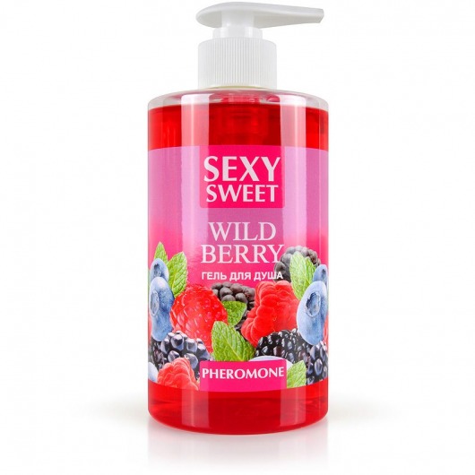Гель для душа Sexy Sweet Wild Berry с ароматом лесных ягод и феромонами - 430 мл. -  - Магазин феромонов в Абакане