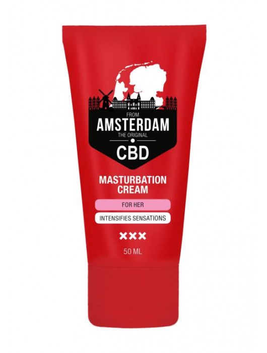 Крем для мастурбации для женщин CBD from Amsterdam Masturbation Cream For Her - 50 мл. - Shots Media BV - купить с доставкой в Абакане