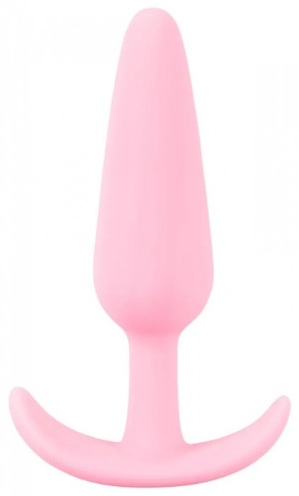 Розовая анальная втулка Mini Butt Plug - 8,4 см. - Orion