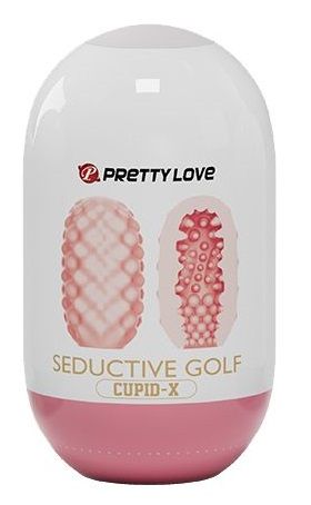 Розовый мастурбатор-яйцо Seductive Golf - Baile - в Абакане купить с доставкой