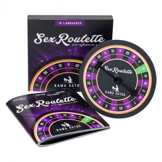 Настольная игра-рулетка Sex Roulette Kamasutra - Tease&Please - купить с доставкой в Абакане