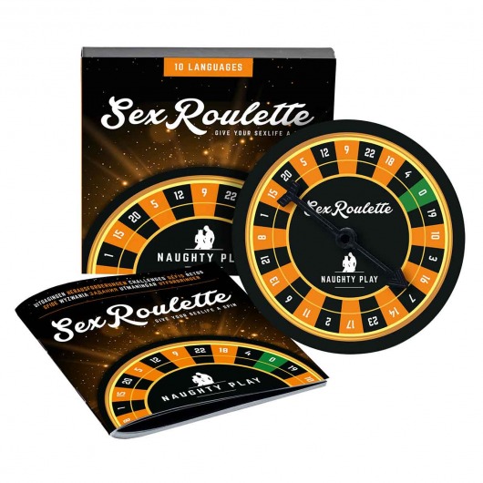 Настольная игра-рулетка Sex Roulette Naughty Play - Tease&Please - купить с доставкой в Абакане