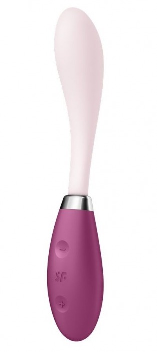 Розовый гибкий вибратор G-Spot Flex 3 - 19,5 см. - Satisfyer