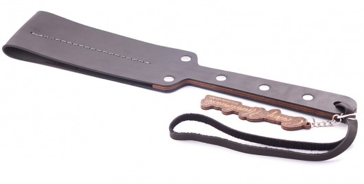 Гладкий мягкий удлиненный пэддл с заклепками - 32 см. - Crazy Handmade - купить с доставкой в Абакане