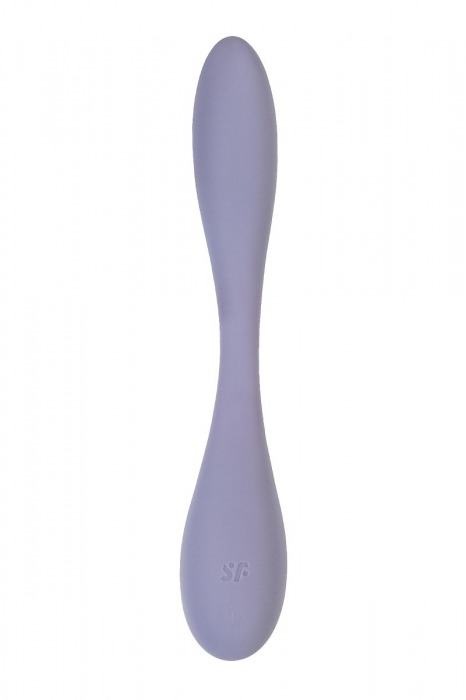 Сиреневый гибкий вибратор Satisfyer G-Spot Flex 5+ - 19,6 см. - Satisfyer