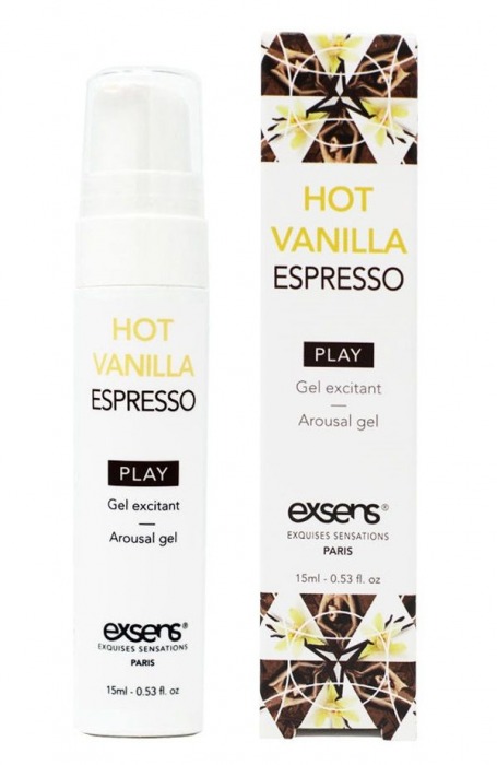 Возбуждающий гель Hot Vanilla Espresso Arousal Gel - 15 мл. - Exsens - купить с доставкой в Абакане