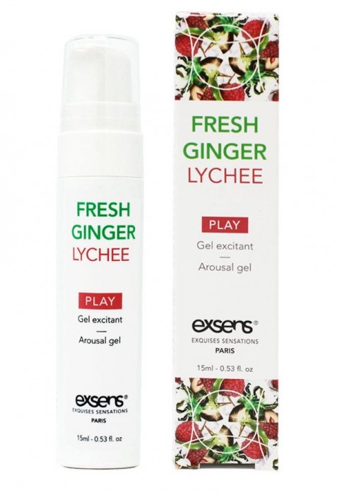 Возбуждающий гель Fresh Ginger Lychee Arousal Gel - 15 мл. - Exsens - купить с доставкой в Абакане
