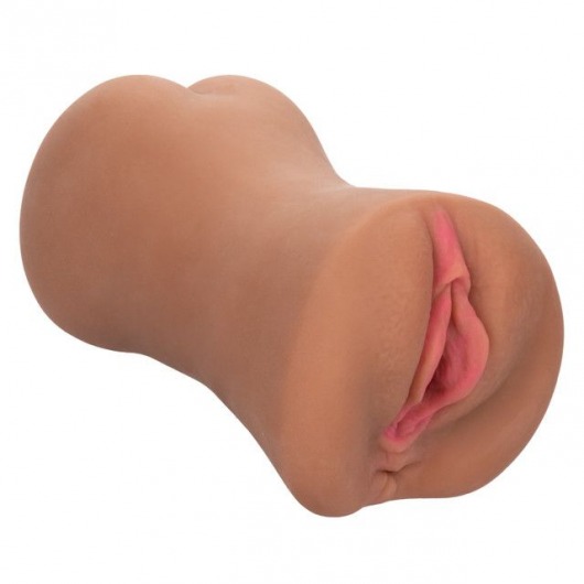 Двусторонний мастурбатор Dual Entry Pussy   Ass - вагина и попка - California Exotic Novelties - в Абакане купить с доставкой