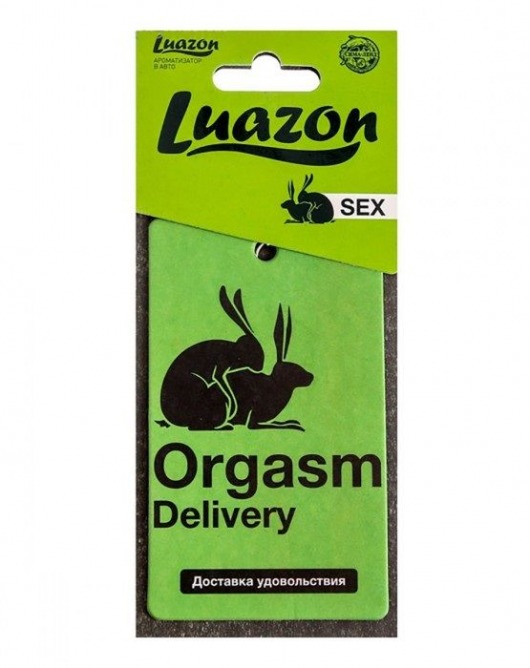 Ароматизатор в авто «Orgasm» с ароматом мужского парфюма - Luazon - купить с доставкой в Абакане