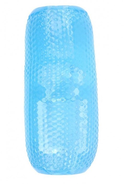 Голубой текстурированный мастурбатор Palm Stroker No.4 - Chisa - в Абакане купить с доставкой