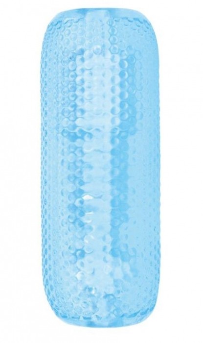 Голубой текстурированный мастурбатор Palm Stroker No.6 - Chisa - в Абакане купить с доставкой