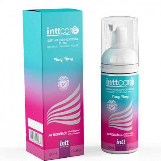 Очищающая пенка для интимной гигиены Intt Care Ylang Ylang - 50 мл. - INTT - купить с доставкой в Абакане