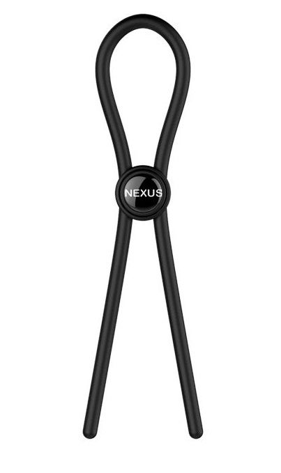 Черное эрекционное лассо Nexus Forge Single - Nexus Range - в Абакане купить с доставкой