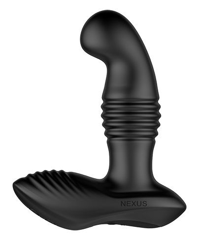 Черный массажер простаты Nexus Thrust с возвратно-поступательными движениями - 13,8 см. - Nexus Range - в Абакане купить с доставкой