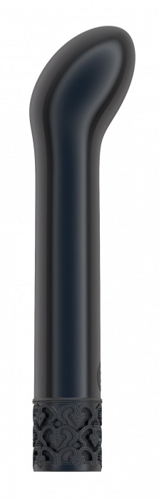 Черный мини-вибратор G-точки Jewel - 12 см. - Shots Media BV
