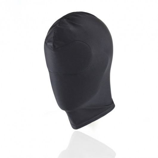 Черный текстильный шлем без прорезей для глаз - Notabu - купить с доставкой в Абакане