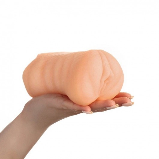 Двусторонний реалистичный маструбатор Oral Vaginal - Сима-Ленд - в Абакане купить с доставкой