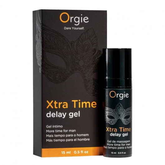 Продлевающий гель Orgie Xtra Time Delay Gel - 15 мл. - ORGIE - купить с доставкой в Абакане