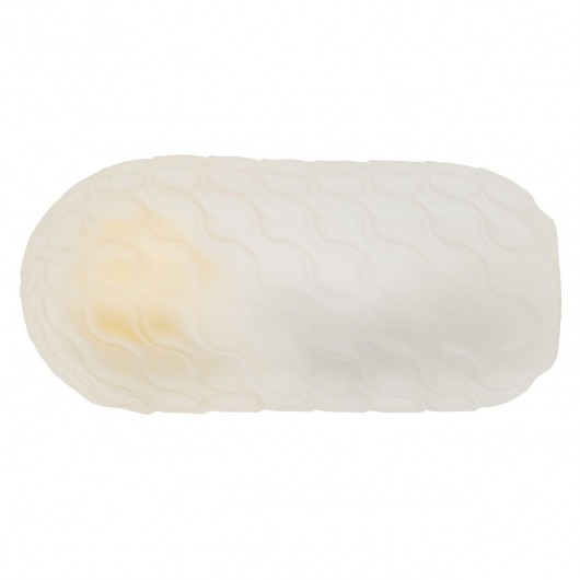 Двусторонний мастурбатор с желтым стимулирующим шариком Reversible Squishy Ball Stroker - California Exotic Novelties - в Абакане купить с доставкой