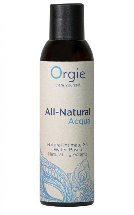 Интимный гель на водной основе Orgie All-Natural Acqua - 150 мл. - ORGIE - купить с доставкой в Абакане