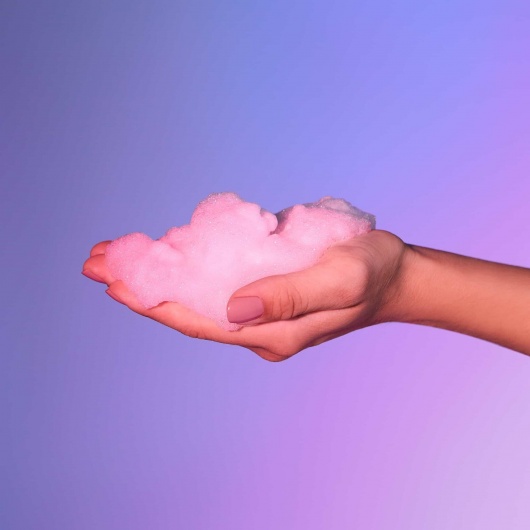 Массажная хрустящая пенка Tickle My Body Cotton Candy с ароматом сладкой ваты - 150 мл. - Love to Love - купить с доставкой в Абакане