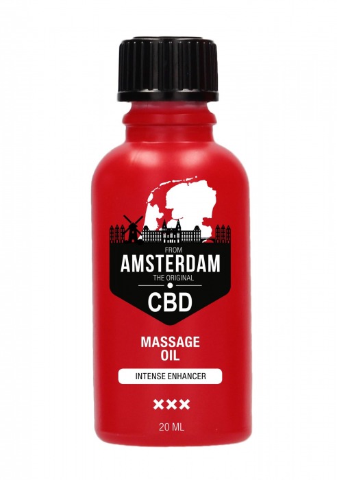 Стимулирующее масло Intense CBD from Amsterdam - 20 мл. - Shots Media BV - купить с доставкой в Абакане