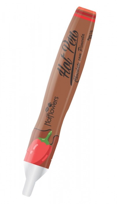 Ручка для рисования на теле Hot Pen со вкусом шоколада и острого перца - HotFlowers - купить с доставкой в Абакане