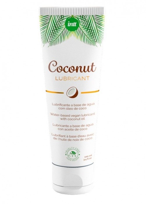 Веганская смазка на водной основе Coconut Lubricant - 100 мл. - INTT - купить с доставкой в Абакане