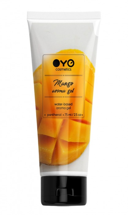 Лубрикант на водной основе OYO Aroma Gel Mango с ароматом манго - 75 мл. - OYO - купить с доставкой в Абакане
