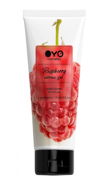 Лубрикант на водной основе OYO Aroma Gel Raspberry с ароматом малины - 75 мл. - OYO - купить с доставкой в Абакане
