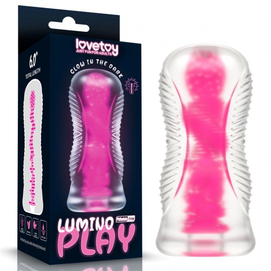 Светящийся в темноте мастурбатор 6.0 Lumino Play Masturbator - Lovetoy - в Абакане купить с доставкой